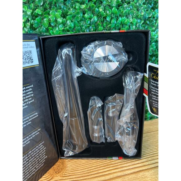 NIB The Professional Wine Opener Vineyard Supply Co. with Chill Stick NEW 1989 - Picture 3 of 8